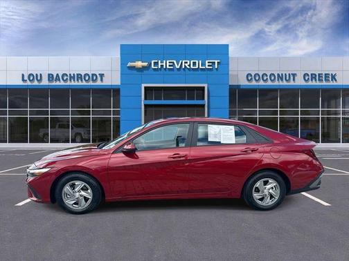 Red 2024 Hyundai ELANTRA SE