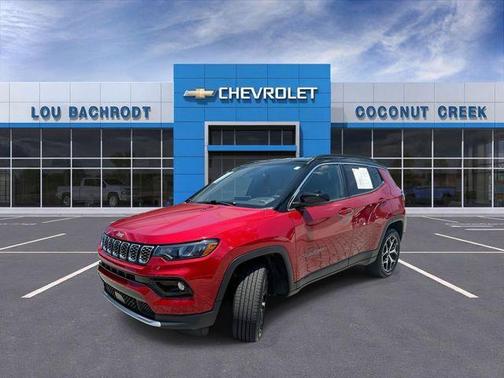 Red 2025 Jeep Compass Limited