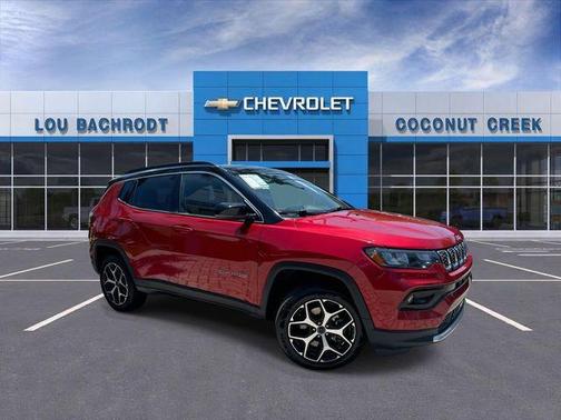 Red 2025 Jeep Compass Limited
