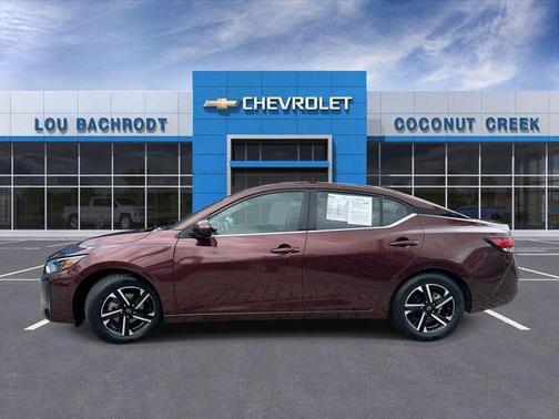 Rosewood Metallic 2024 Nissan Sentra SV