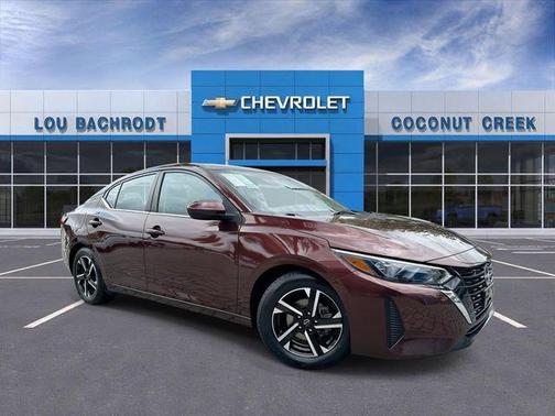 Rosewood Metallic 2024 Nissan Sentra SV