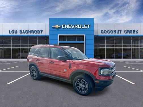 Chili Pepper Red 2024 Ford Bronco Sport Big Bend