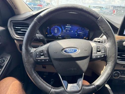 Blue Metallic 2020 Ford Escape Titanium