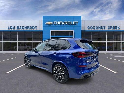 Blue Metallic 2024 BMW X5 M60i
