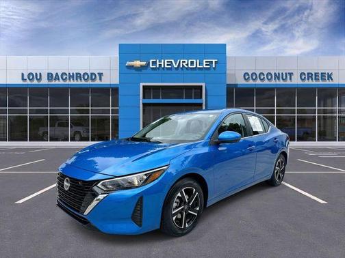 Electric Blue Metallic 2025 Nissan Sentra SV