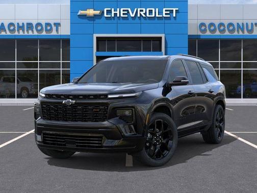 Black 2026 Chevrolet Traverse RS