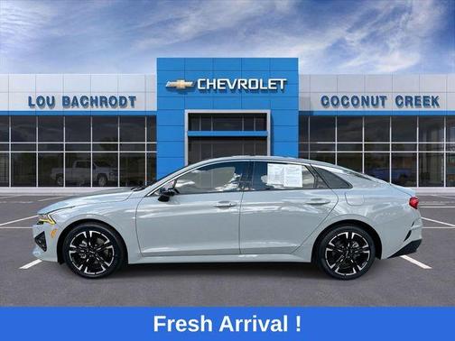 Gray 2023 Kia K5 GT-Line