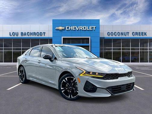 Gray 2023 Kia K5 GT-Line