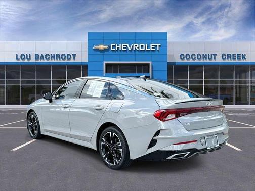 Gray 2023 Kia K5 GT-Line