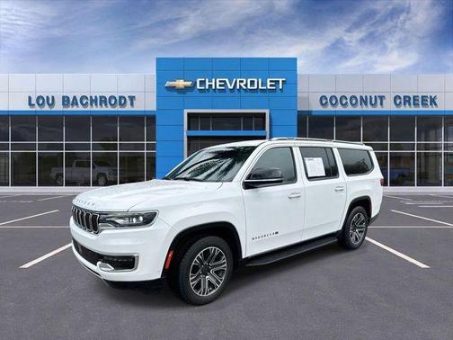 Bright White Clearcoat 2024 Jeep Wagoneer L Series II