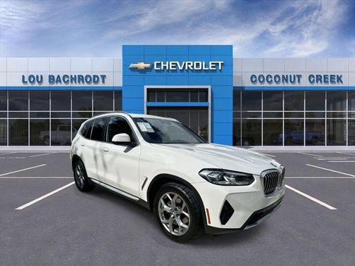 Alpine White 2023 BMW X3 sDrive30i