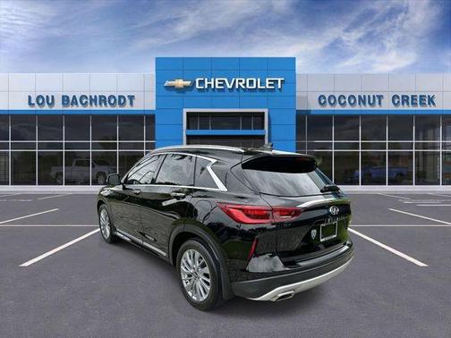 Black Obsidian 2023 INFINITI QX50 Luxe