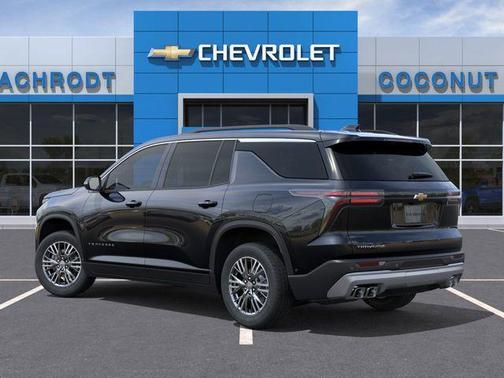 Black 2026 Chevrolet Traverse LT