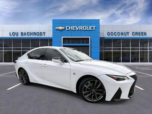Ultra White 2023 Lexus IS 350 F Sport