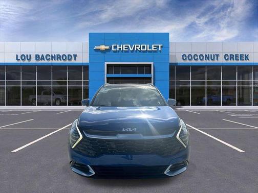 Sapphire Blue 2023 Kia Sportage SX-Prestige