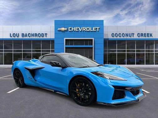 Blue 2025 Chevrolet Corvette Z06