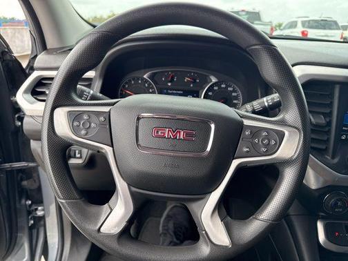 Satin Steel Metallic 2022 GMC Acadia SLE