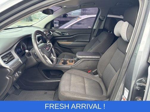 Satin Steel Metallic 2022 GMC Acadia SLE