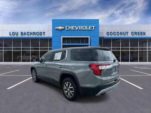 Steel Metallic 2022 GMC Acadia SLE