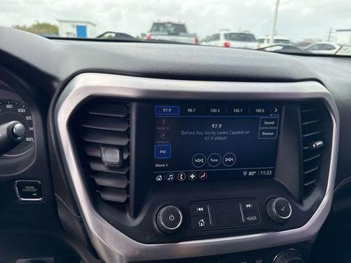 Satin Steel Metallic 2022 GMC Acadia SLE