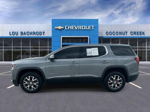 Steel Metallic 2022 GMC Acadia SLE