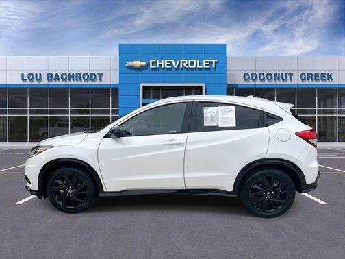 Platinum White Pearl 2021 Honda HR-V Sport