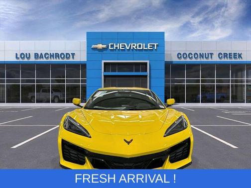Yellow 2025 Chevrolet Corvette Z06