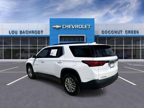 Summit White 2023 Chevrolet Traverse LT Leather