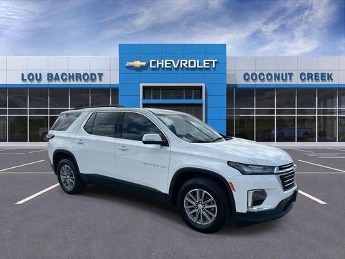 Summit White 2023 Chevrolet Traverse LT Leather
