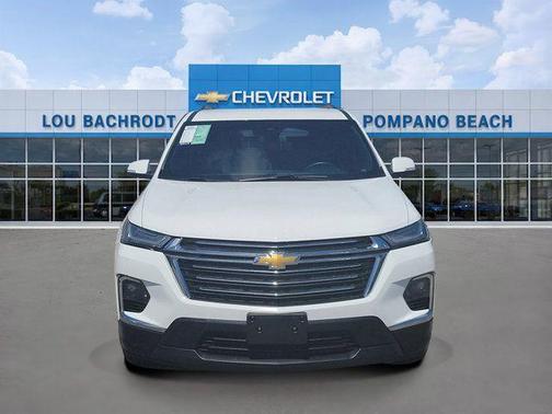 Summit White 2023 Chevrolet Traverse LT Leather