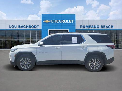Summit White 2023 Chevrolet Traverse LT Leather