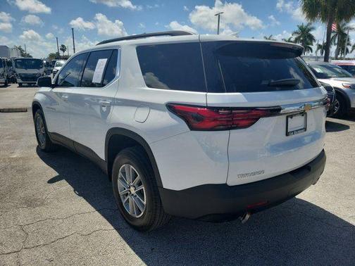 Summit White 2023 Chevrolet Traverse LT Leather