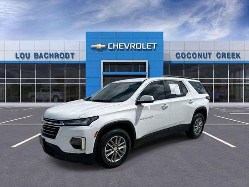 Summit White 2023 Chevrolet Traverse LT Leather