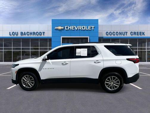 Summit White 2023 Chevrolet Traverse LT Leather