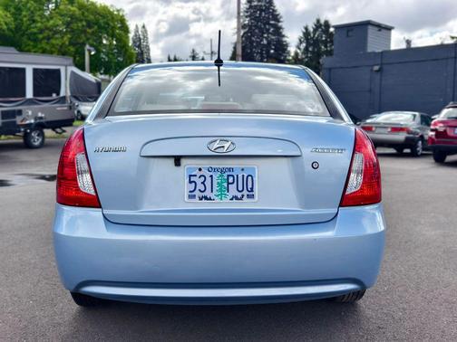 Blue 2011 Hyundai Accent SE