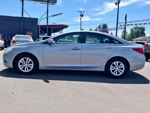 Blue 2012 Hyundai SONATA GLS