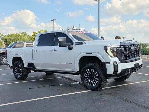 White Frost 2024 GMC Sierra 2500 Denali Ultimate