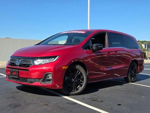 Red 2025 Honda Odyssey Sport-L