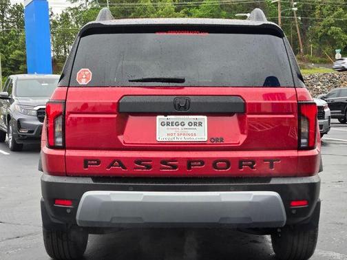 Radiant Red 2026 Honda Passport RTL