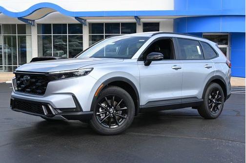 Silver 2026 Honda CR-V Hybrid Sport-L