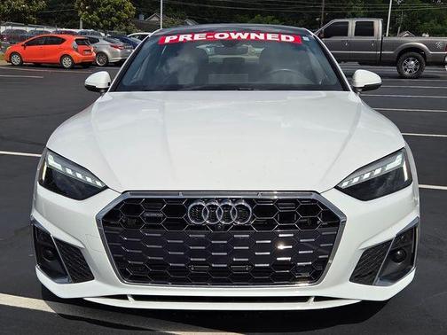 Arkona White 2024 Audi A5 Sportback 45 S line quattro Premium