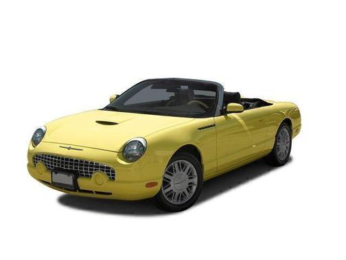 Yellow 2002 Ford Thunderbird