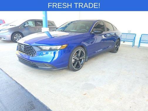 Blue 2025 Honda Accord Hybrid Sport