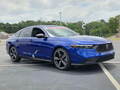 Blue 2025 Honda Accord Hybrid Sport