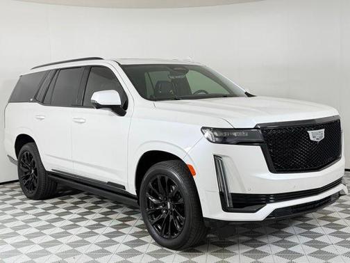 Crystal White 2024 Cadillac Escalade Sport