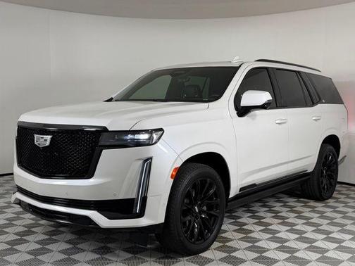 Crystal White 2024 Cadillac Escalade Sport