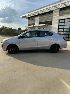 Starlight Silver Metallic w/Black Roof 2023 Mitsubishi Mirage G4 SE