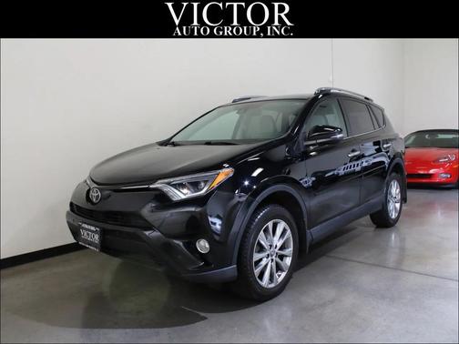 Black 2017 Toyota RAV4 Limited