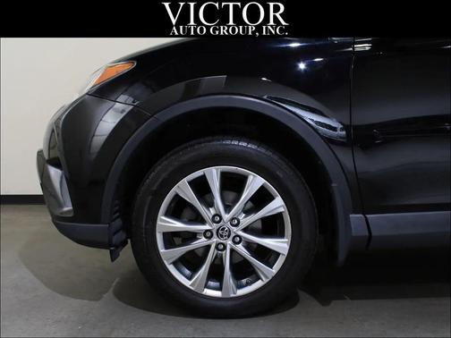 Black 2017 Toyota RAV4 Limited