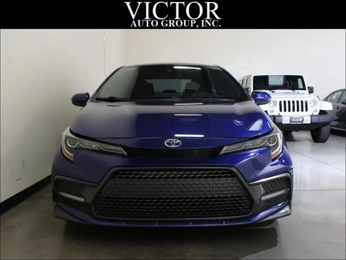 Blue 2020 Toyota Corolla SE